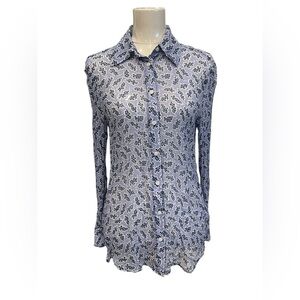 Baum und Pferdgarten  Blue Women's Top Size:32